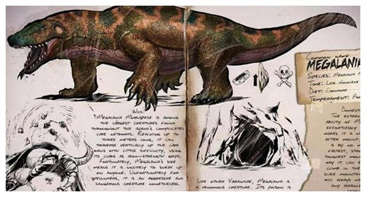 史前巨蜥古巨蜥：七米巨兽，统治澳洲大陆