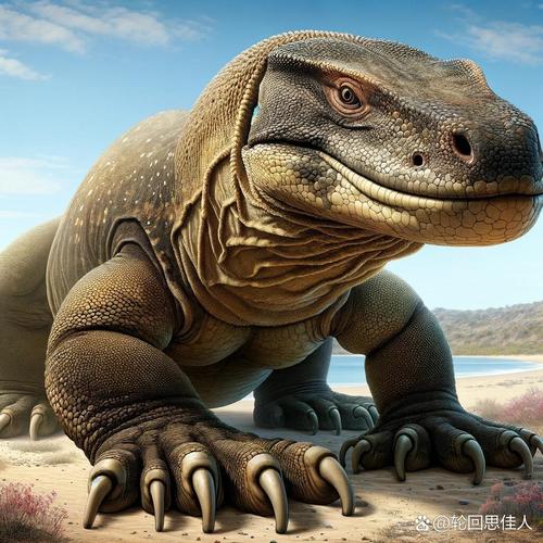 史前巨蜥古巨蜥：七米巨兽，统治澳洲大陆