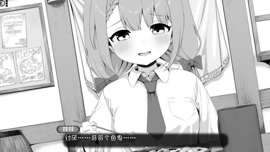 妹相随黑白版游戏:弟弟最爱的黑白世界冒险