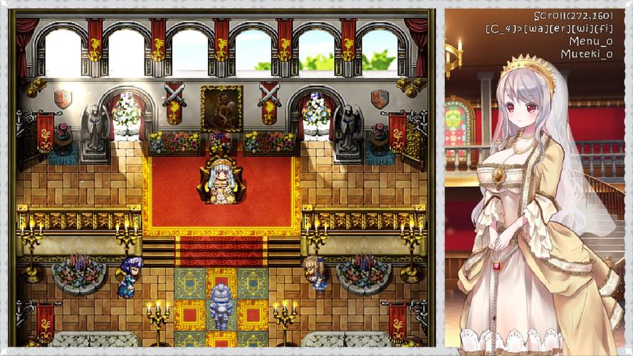 少女骑士救主记游戏介绍：像素风RPG冒险之旅