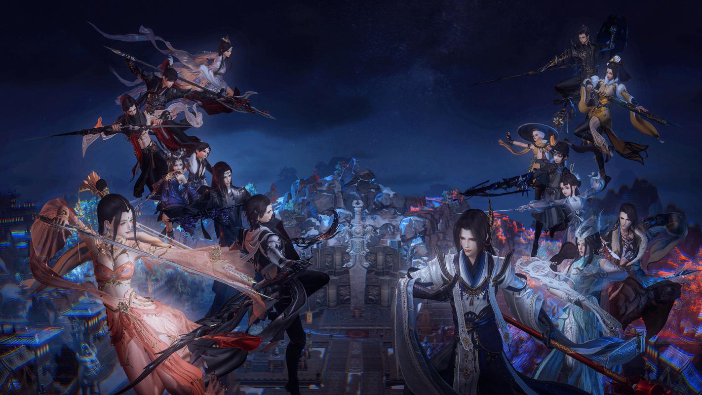 剑网3官方图片欣赏：最新资料片场景，高清呈现