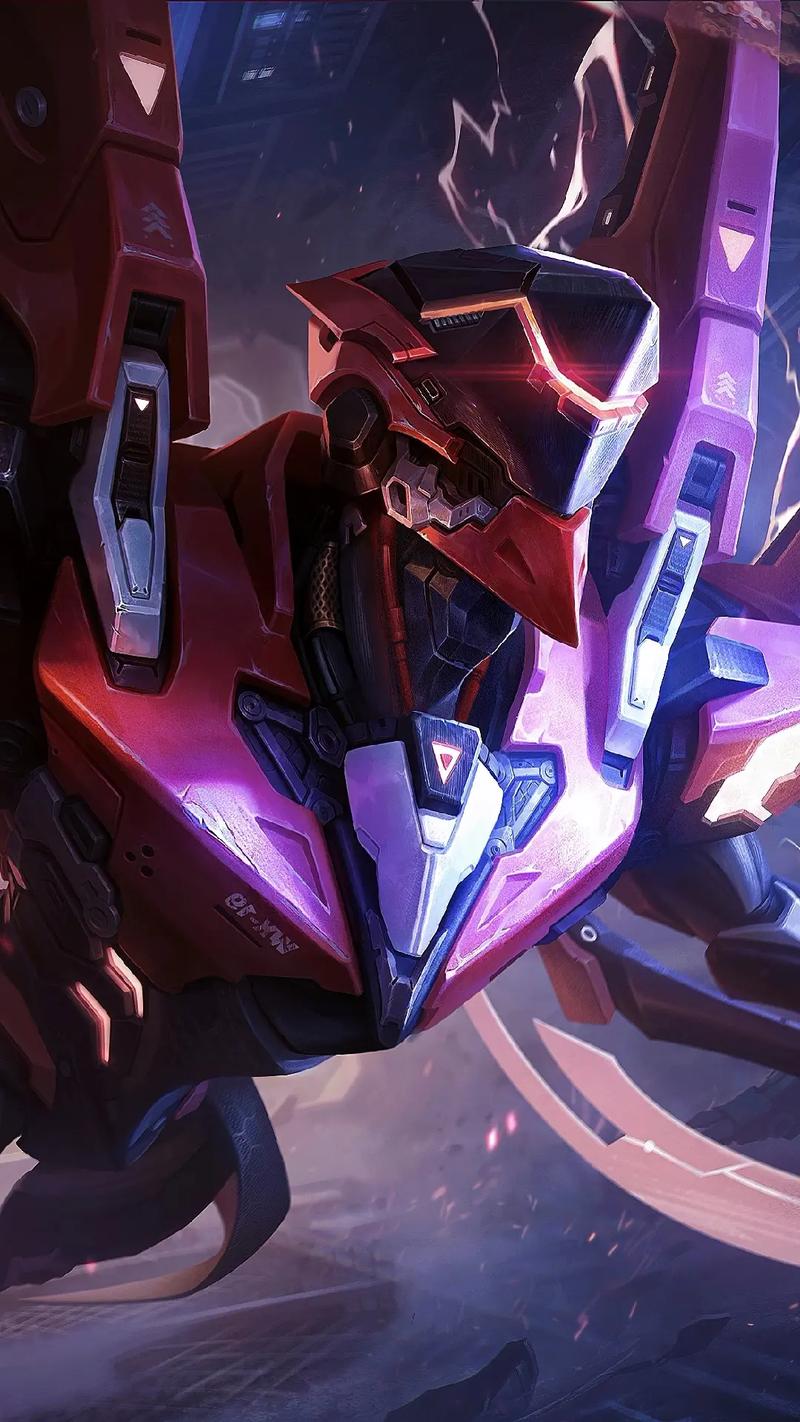 铠绛天战甲皮肤评测：炫酷机甲，巨龙特效震撼！