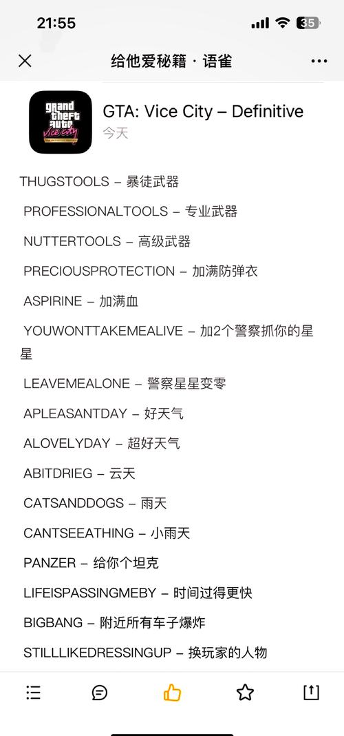 圣安地列斯侠盗飞车密码大全：玩转游戏必备秘籍