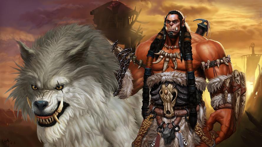 探秘杜隆坦：霜狼氏族领袖的真实面貌