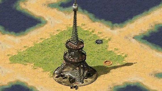 红警2埃菲尔铁塔究竟有多强？实战效果大揭秘！