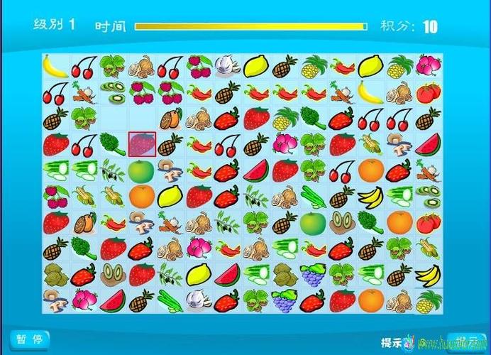 4399果蔬连连看H5版:好玩又轻松的水果连连看!