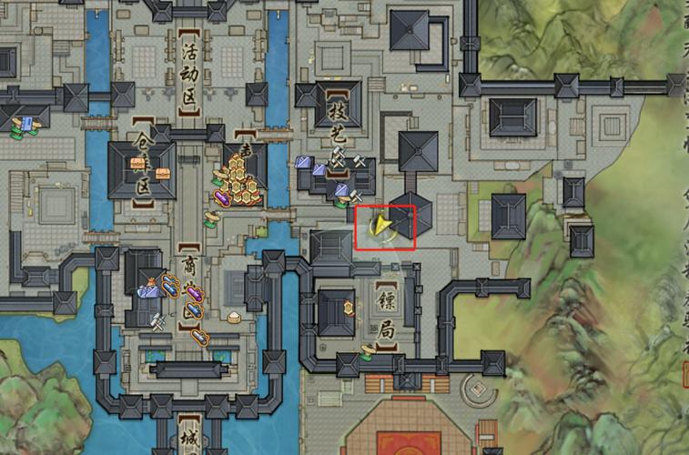 游戏黑泥草位置详解：老洛阳护城河，小白也能轻松获得