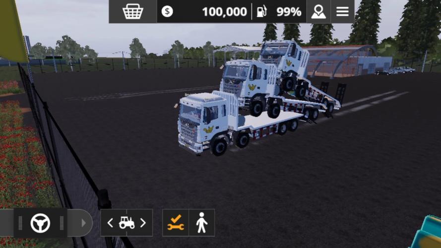 农场主题拖拉机小游戏：模拟耕作乐趣无穷！