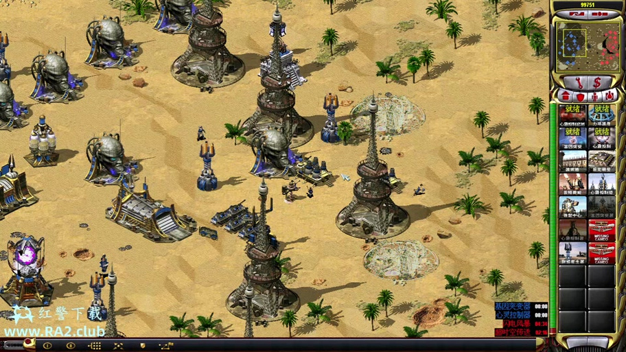 红警2埃菲尔铁塔究竟有多强？实战效果大揭秘！