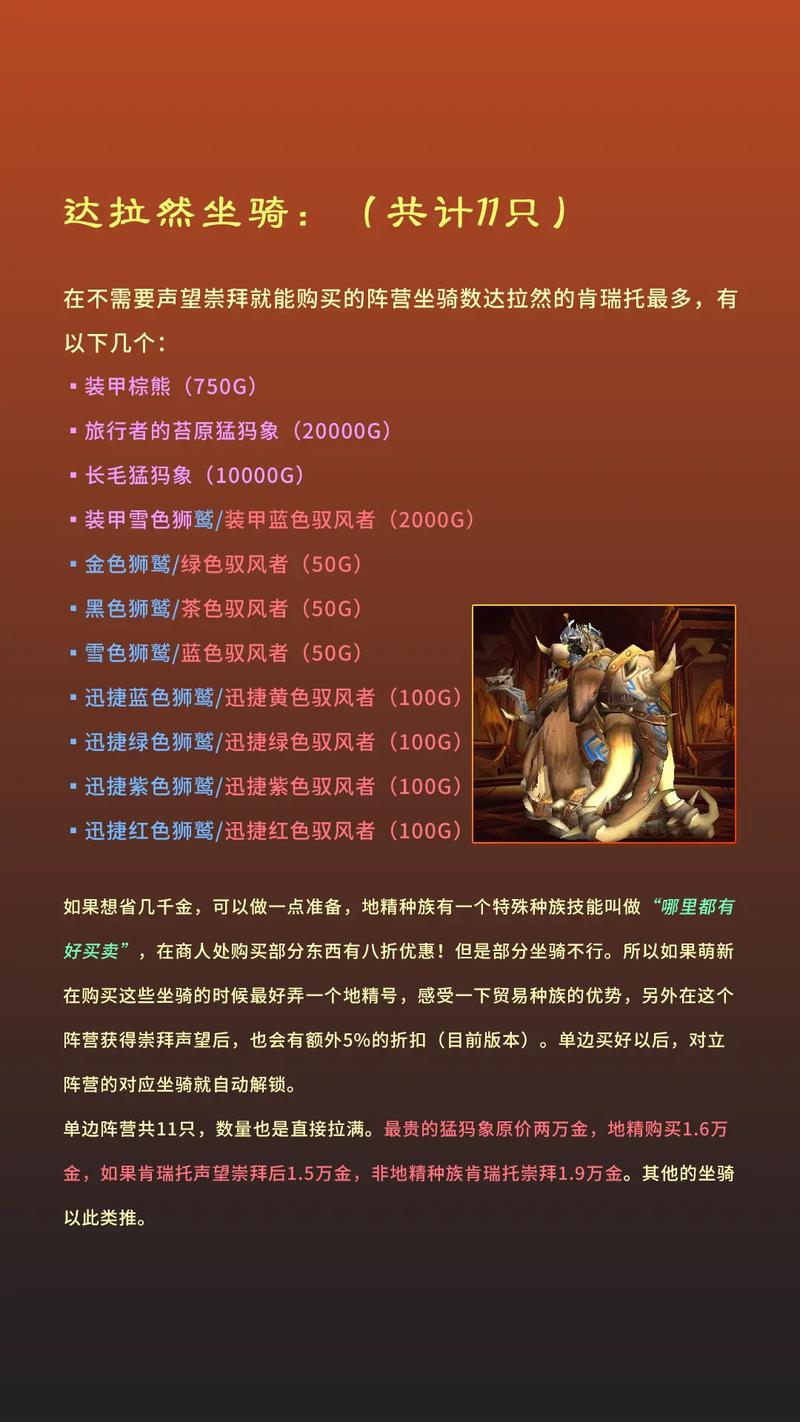 如何实现坐骑共享?魔兽世界坐骑共享教程详解