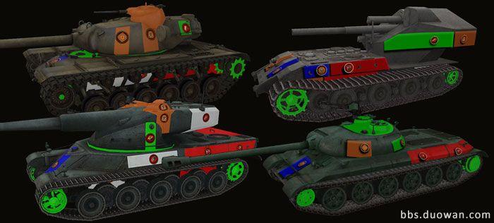 坦克世界:弱点涂装使用方法及效果分析