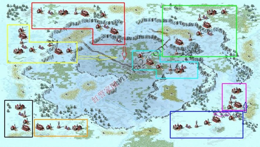 红警2冰天雪地攻略：高手教你玩转经典地图