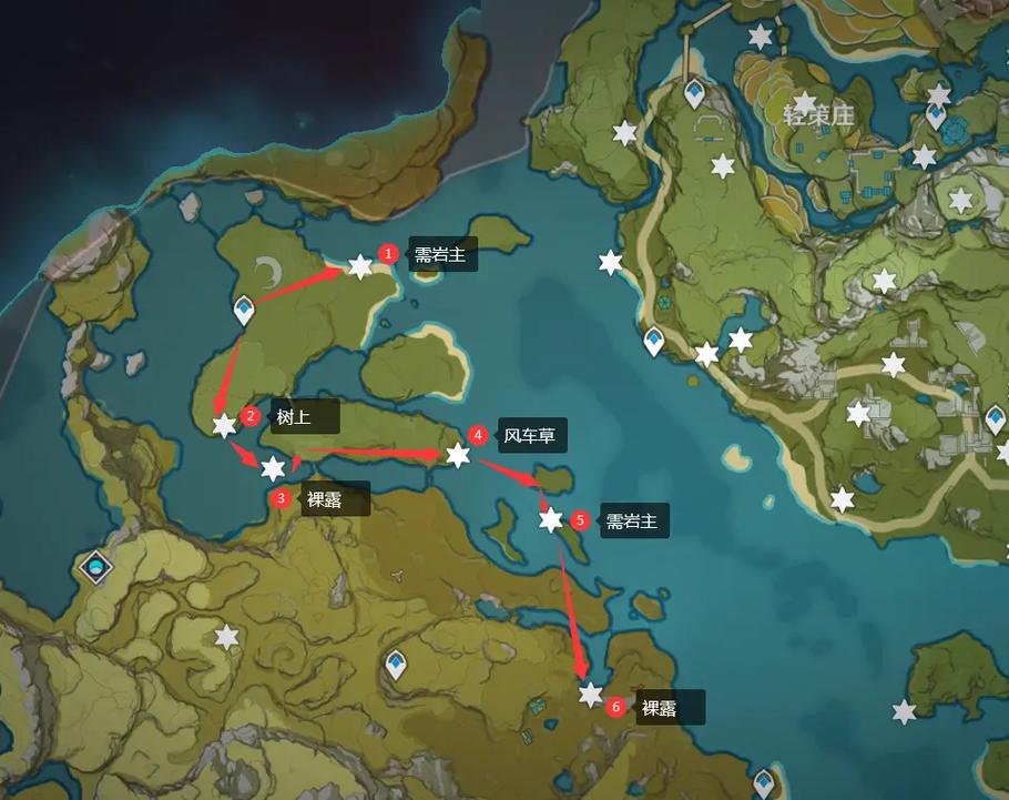 原神131个岩神瞳分布图：收集指南及详细地点