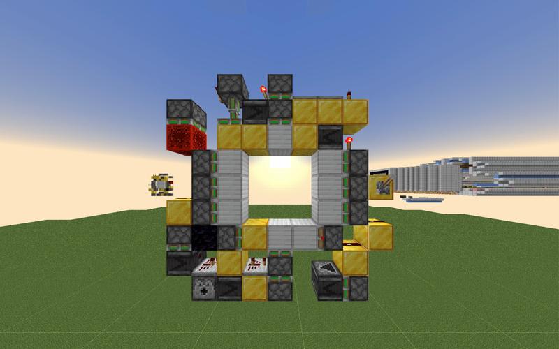 我的世界：最简单的活塞门建造方法分享