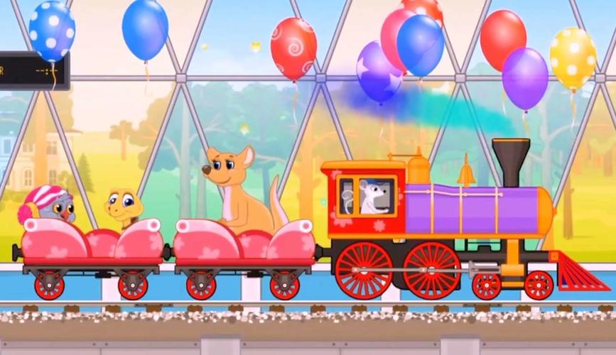 小火车历险记：一起探索神秘世界！