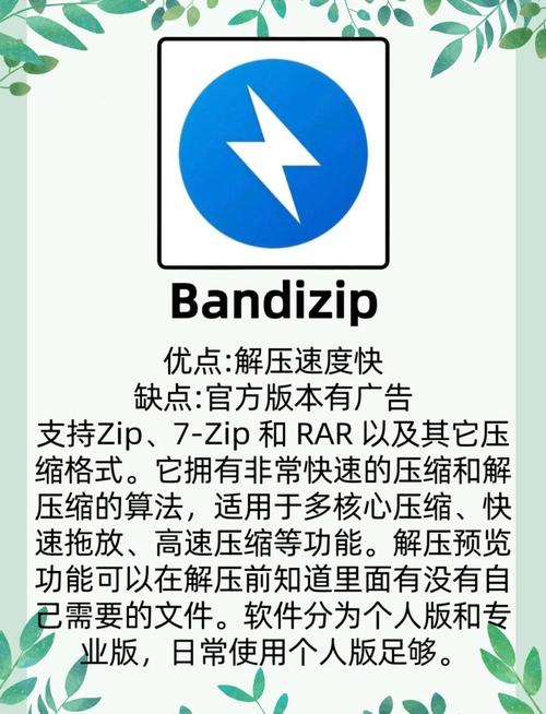 各类压缩工具官方网站大全，快速找到合适的软件