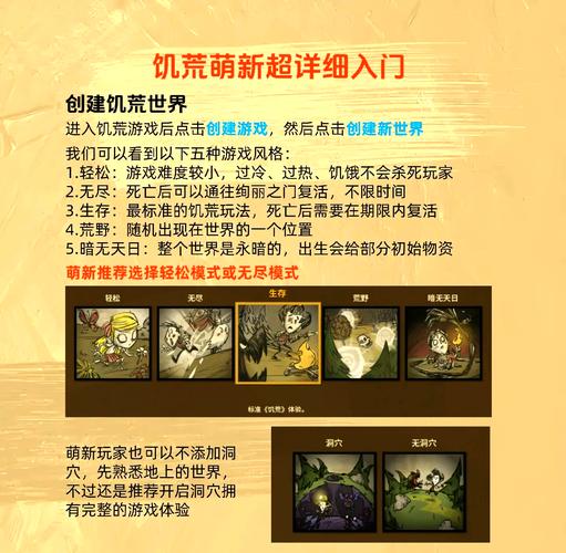 想玩H版饥荒？这篇游戏介绍带你快速了解游戏玩法