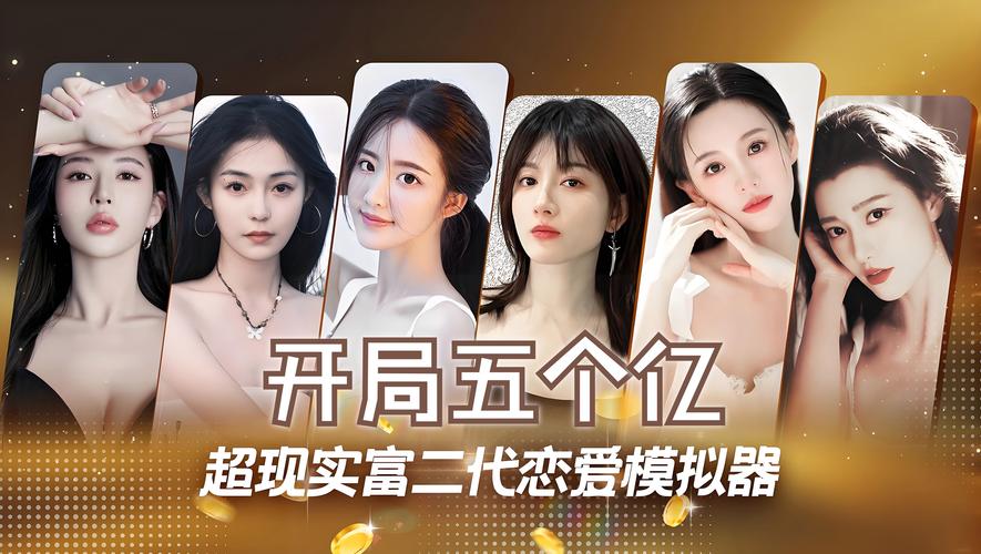 开局5个亿游戏介绍：模拟经营+恋爱养成，双线剧情等你体验