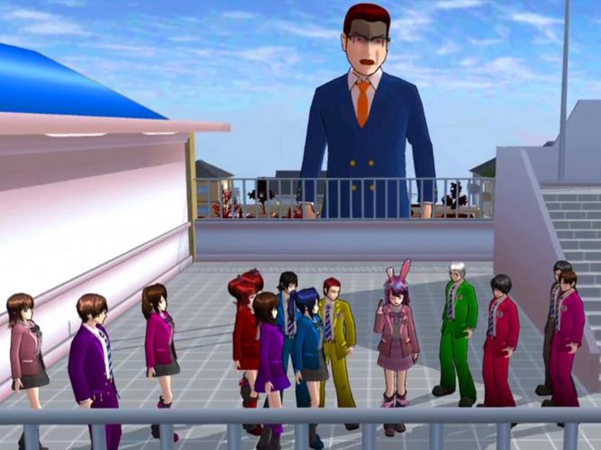 校长先生V0.164汉化版：二次元校园模拟策略游戏下载